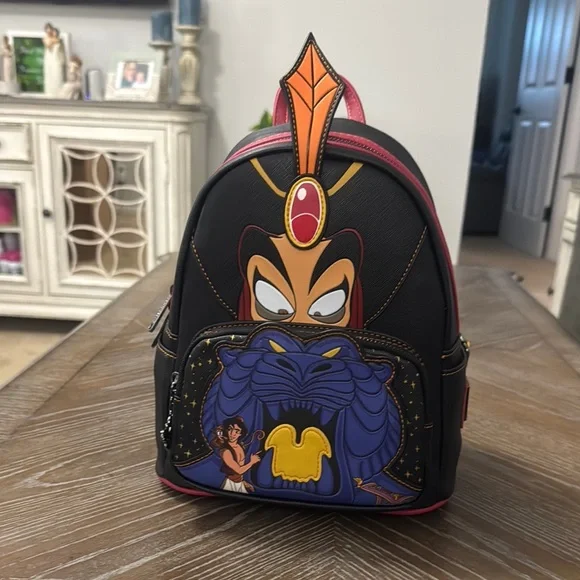 Disney | Bags | Disney Jafar Black And Red Backpack With  display picture 1